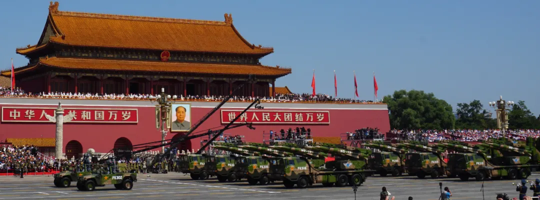 航天江南研制的武器装备亮相纪念抗战胜利70周年阅兵式