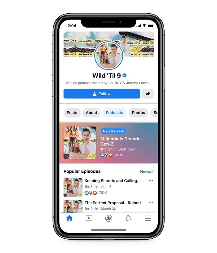 Facebook将于下周迎来播客服务 可允许听众二创剪辑