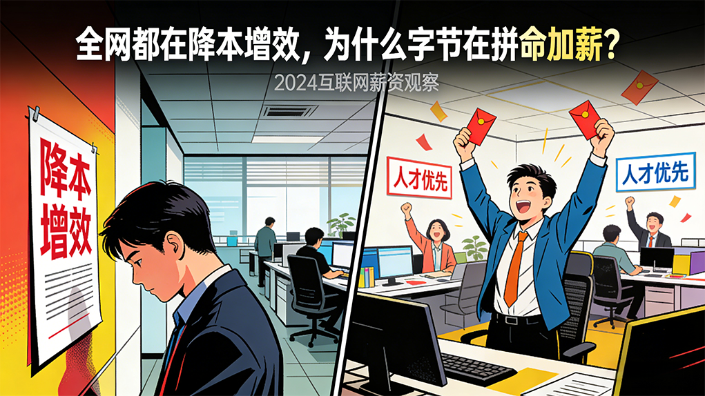 全网都在降本增效，为什么字节在拼命加薪？